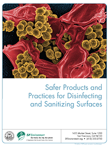 safer disinfectants report